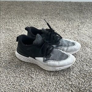 Nike Black and Gray Athletic Sneakers